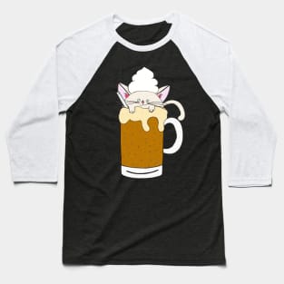 Fizzle-Fizzle-Fizzle Kitty Cream Float Baseball T-Shirt